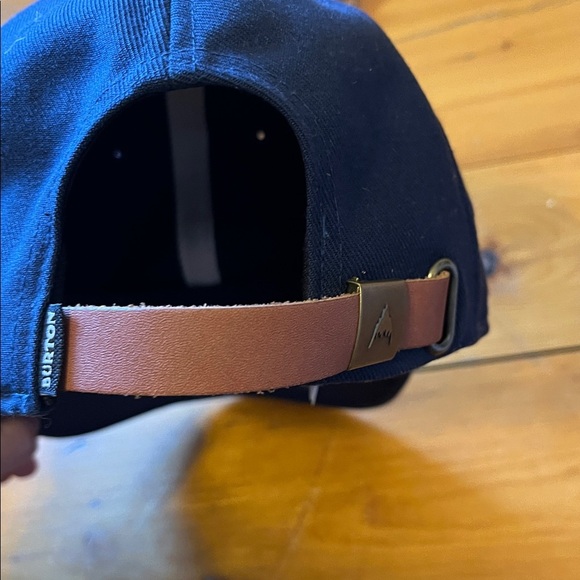BURTON NWOT Rad Dad Cap Hat Low Profile Mens Adjustable Navy Classic - Picture 3 of 7